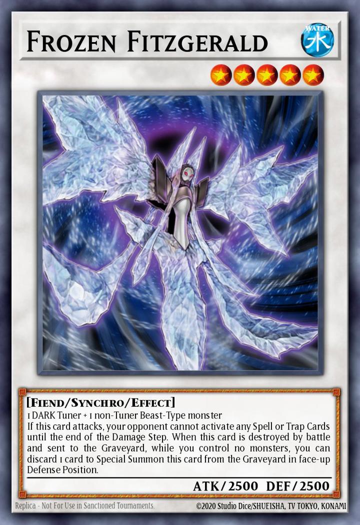 Frozen Fitzgerald Single: Yu-Gi-Oh! Duelist Pack Collection Tin 2011 Einzelkarte