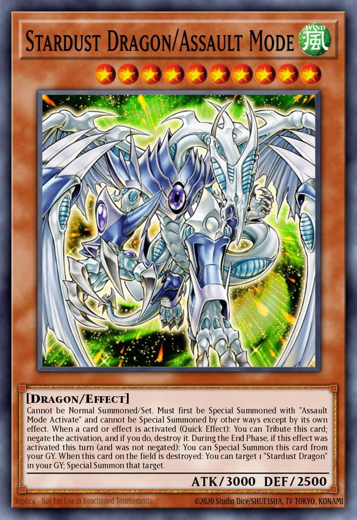 Stardust Dragon/Assault Mode (V.2 - Secret Rare) Single: Yu-Gi-Oh! Duelist Pack Collection Tin 2010 Einzelkarte