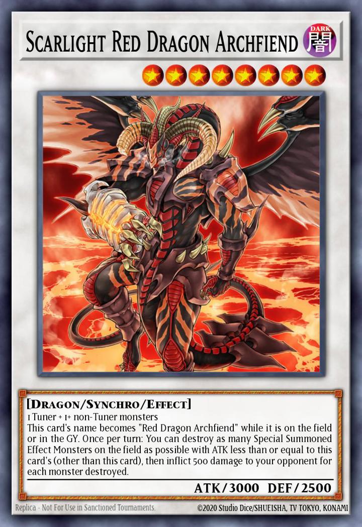 Scarlight Red Dragon Archfiend Single: Yu-Gi-Oh! Duelist Pack: Dimensional Guardians Einzelkarte