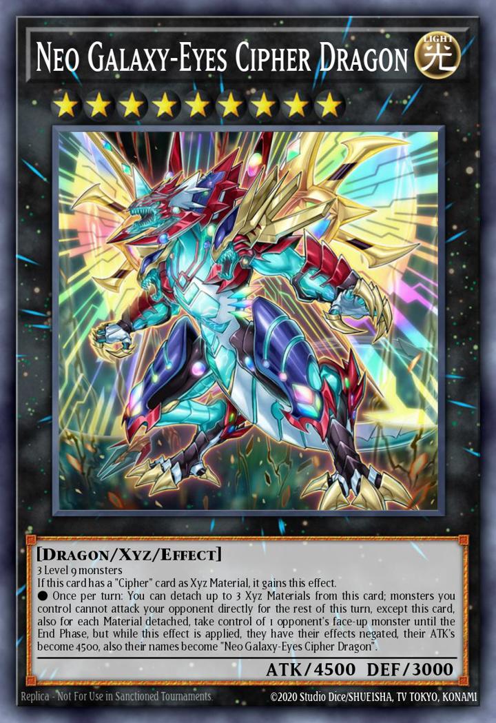 Neo Galaxy-Eyes Cipher Dragon Single: Yu-Gi-Oh! Duelist Pack: Dimensional Guardians Einzelkarte