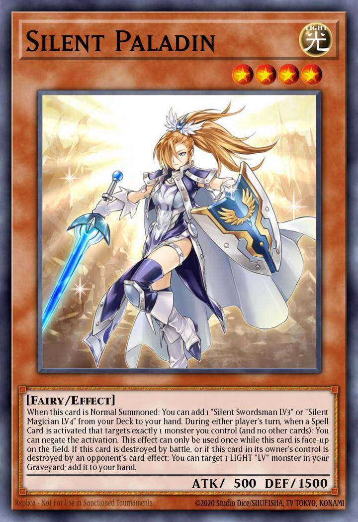 Silent Paladin Single: Yu-Gi-Oh! Duelist Pack: Rivals of the Pharaoh Einzelkarte