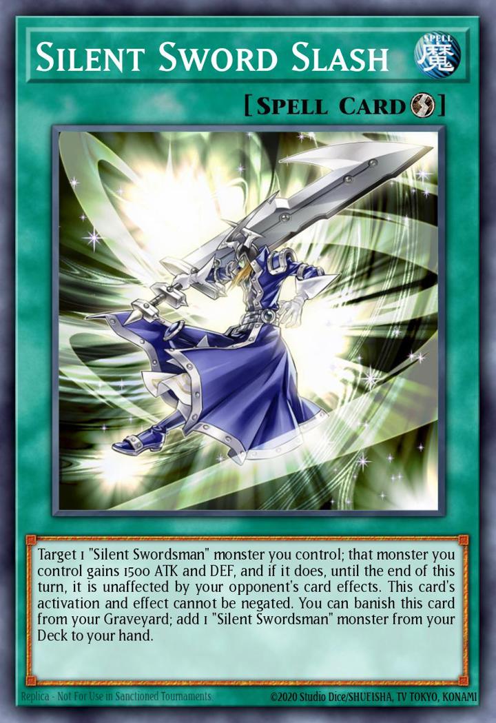 Silent Sword Slash Single: Yu-Gi-Oh! Duelist Pack: Rivals of the Pharaoh Einzelkarte