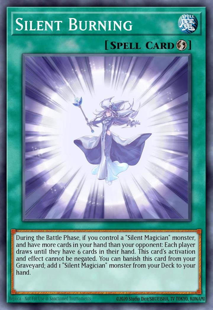 Silent Burning Single: Yu-Gi-Oh! Duelist Pack: Rivals of the Pharaoh Einzelkarte