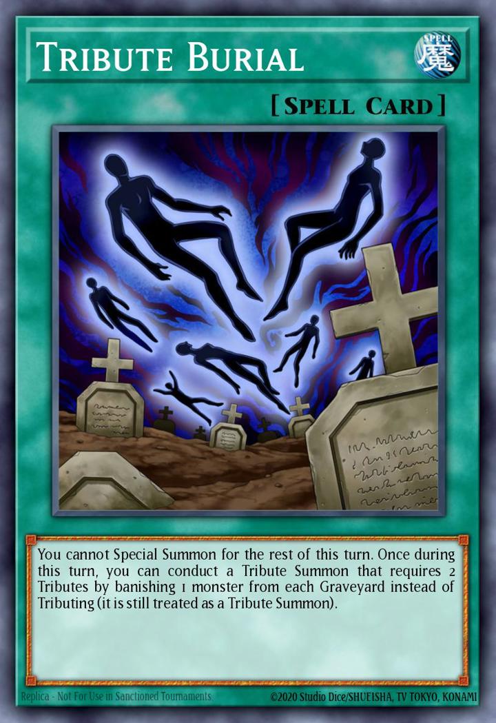 Tribute Burial Single: Yu-Gi-Oh! Duelist Pack: Rivals of the Pharaoh Einzelkarte