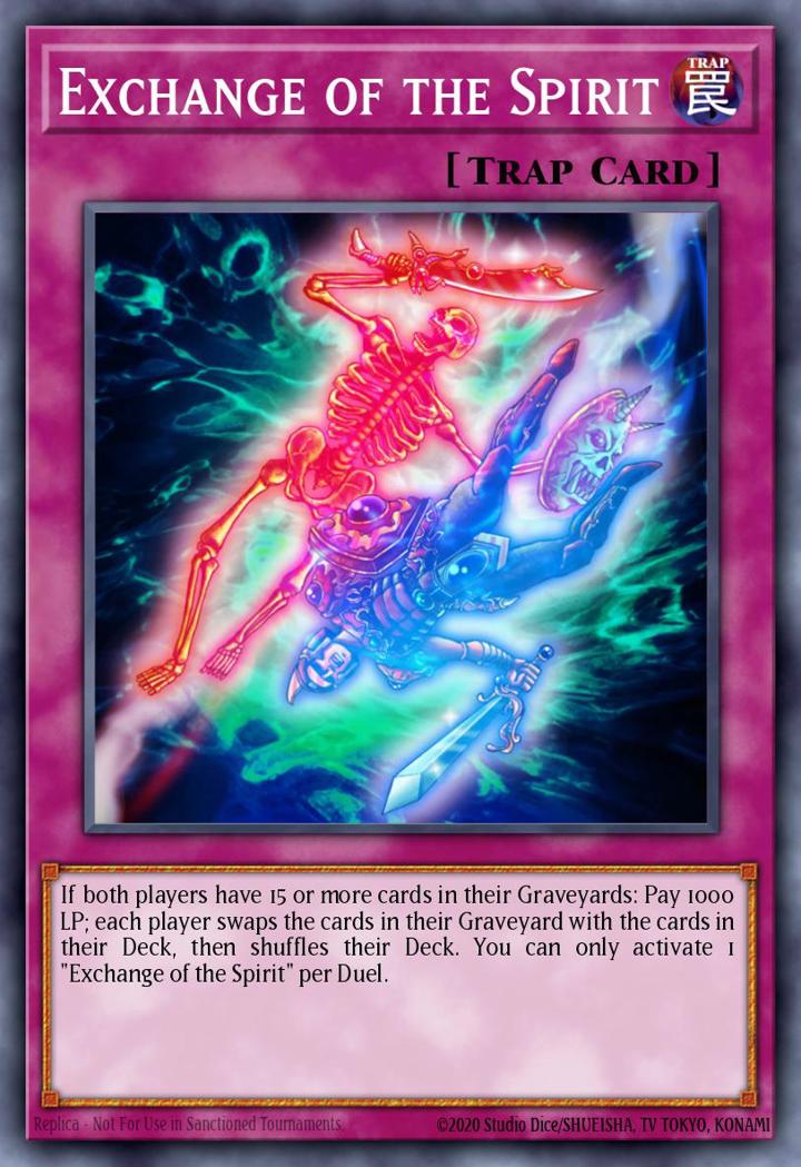 Exchange of the Spirit Single: Yu-Gi-Oh! Duelist Pack: Rivals of the Pharaoh Einzelkarte