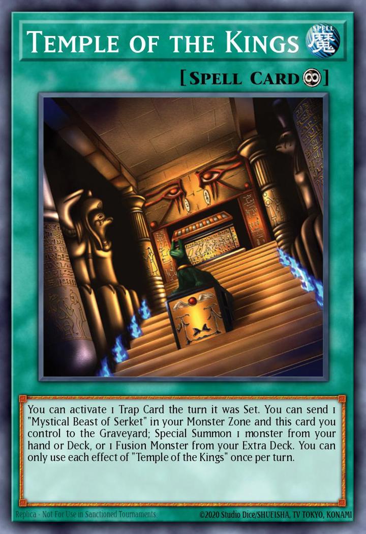 Temple of the Kings Single: Yu-Gi-Oh! Duelist Pack: Rivals of the Pharaoh Einzelkarte