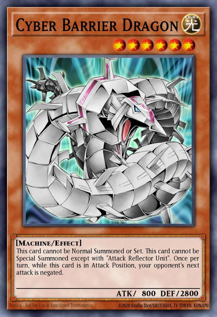 Cyber Barrier Dragon Single: Yu-Gi-Oh! Dark Revelation 4 Einzelkarte
