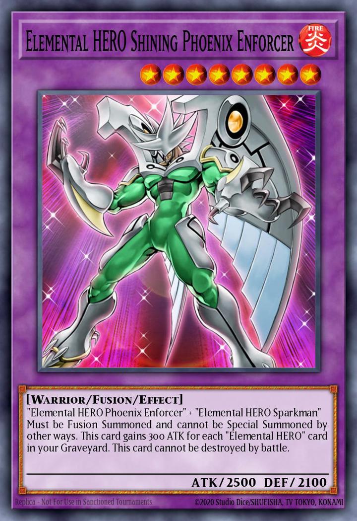 Elemental HERO Shining Phoenix Enforcer