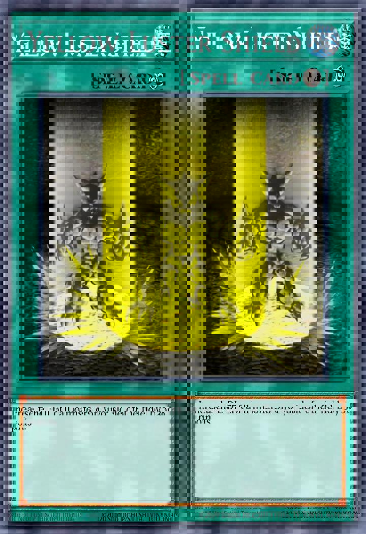 Yellow Luster Shield