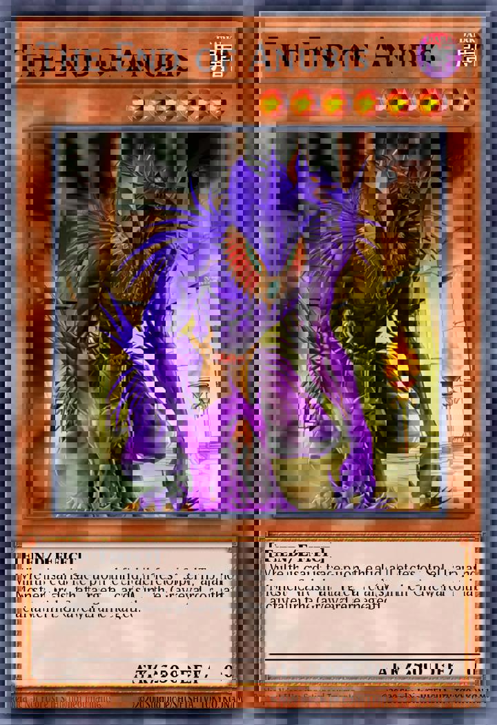 The End of Anubis