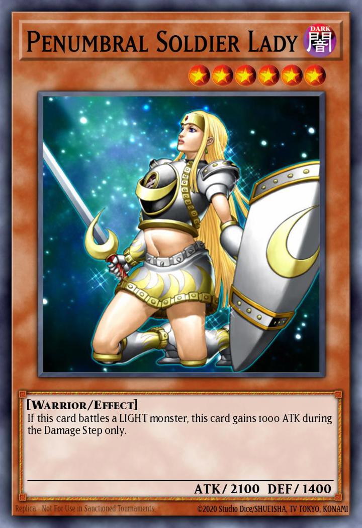 Penumbral Soldier Lady Single: Yu-Gi-Oh! Dark Revelation 3 Einzelkarte