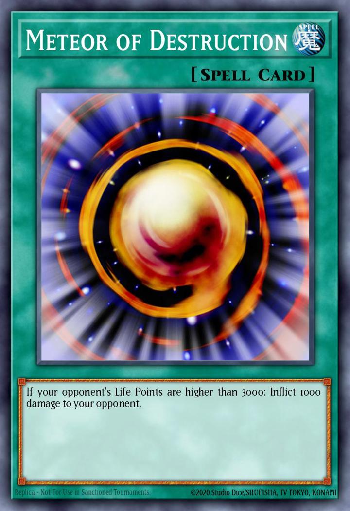 Meteor of Destruction Single: Yu-Gi-Oh! Dark Revelation 3 Einzelkarte