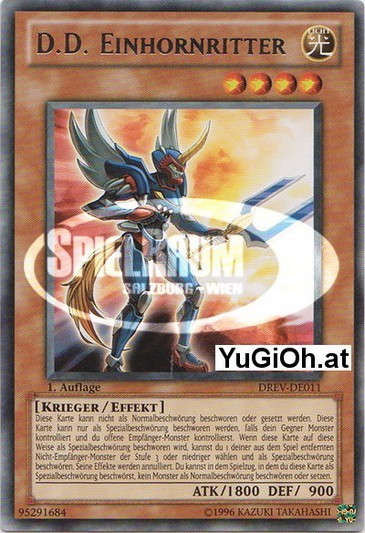 D.D. Unicorn Knight Single: Yu-Gi-Oh! Duelist Revolution Einzelkarte