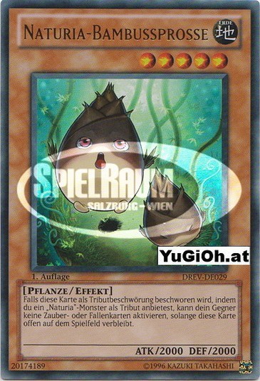 Naturia Bamboo Shoot (V.1 - Ultra Rare)