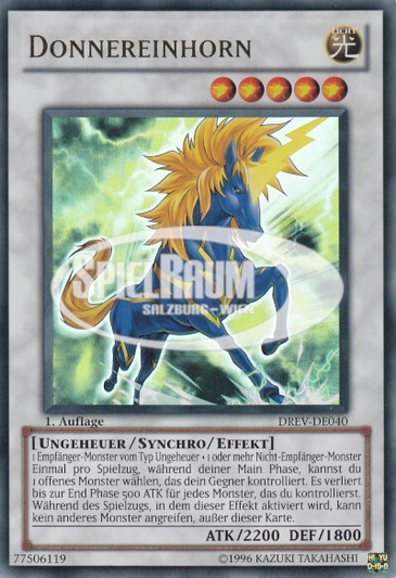 Thunder Unicorn (V.1 - Ultra Rare)