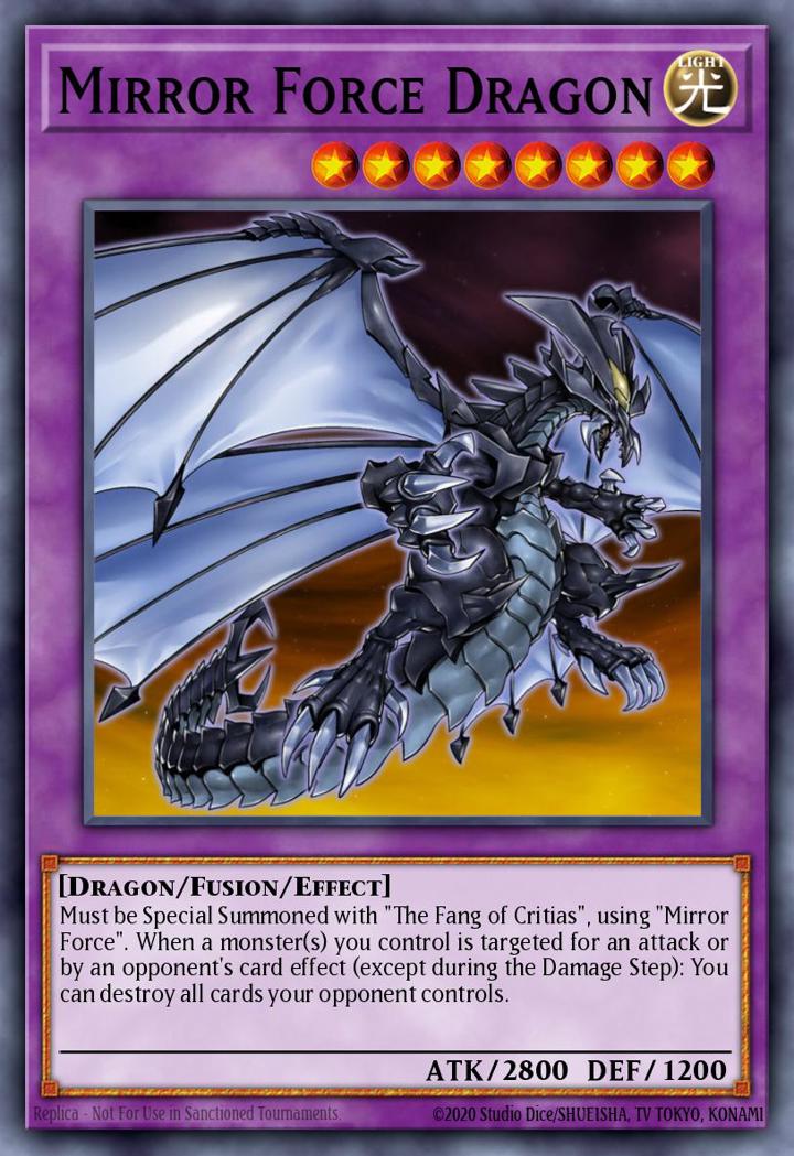 Mirror Force Dragon Single: Yu-Gi-Oh! Dragons of Legend 2 Einzelkarte