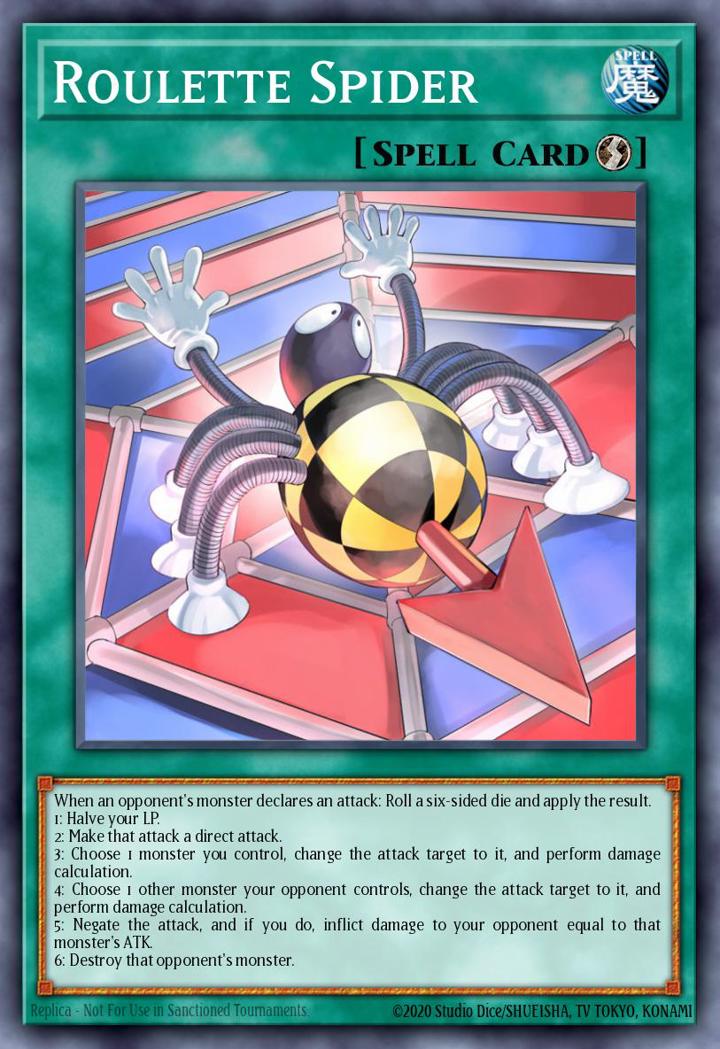 Roulette Spider Single: Yu-Gi-Oh! Dragons of Legend 2 Einzelkarte