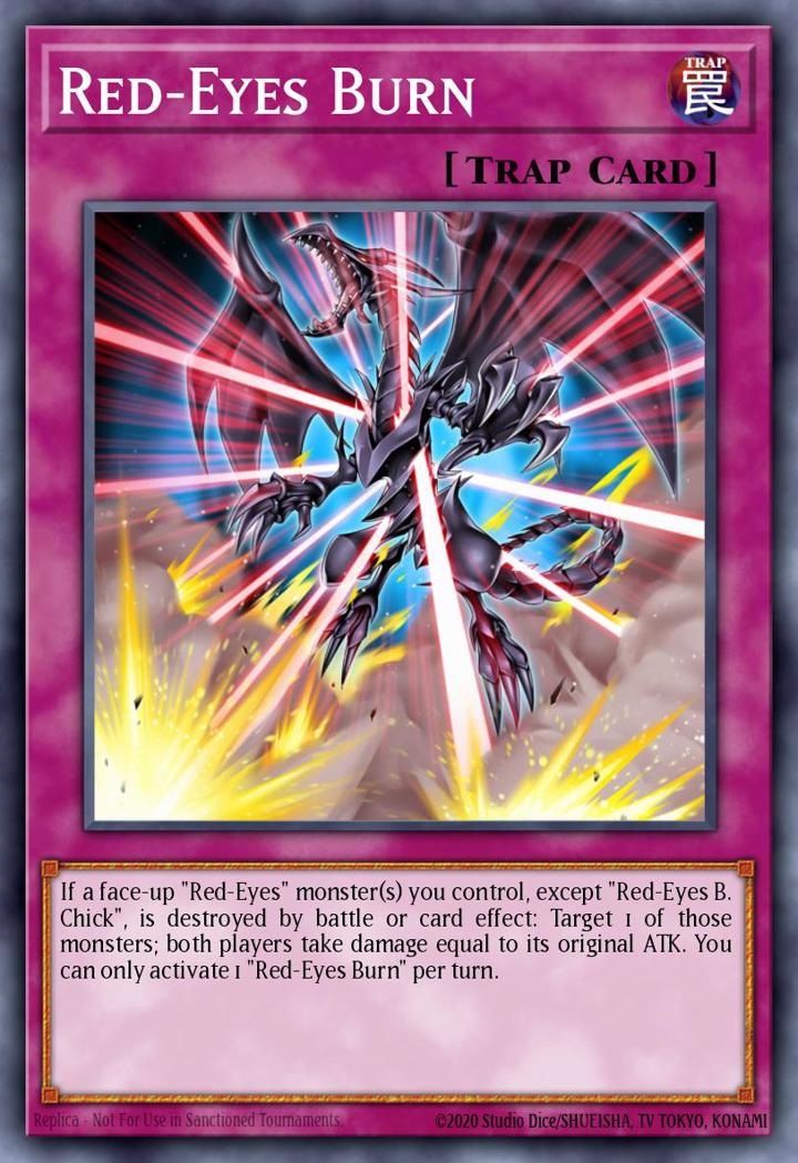 Red-Eyes Burn Single: Yu-Gi-Oh! Dragons of Legend 2 Einzelkarte