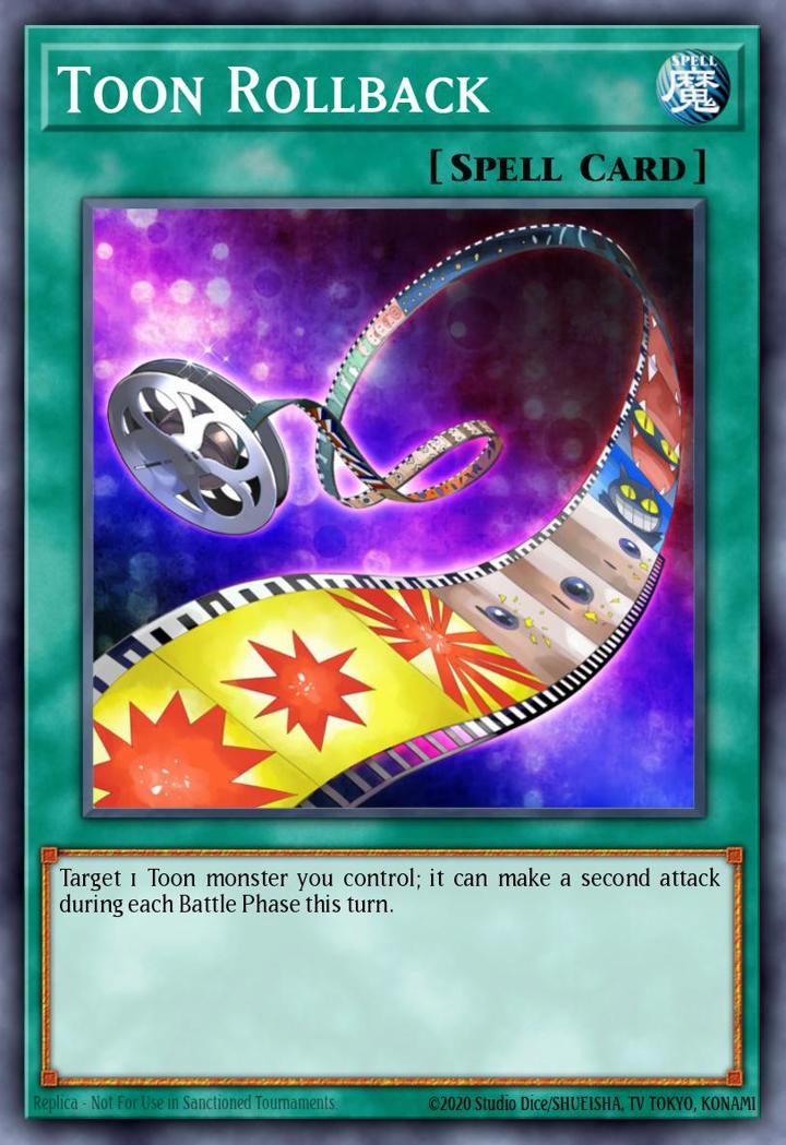 Toon Rollback Single: Yu-Gi-Oh! Dragons of Legend 2 Einzelkarte
