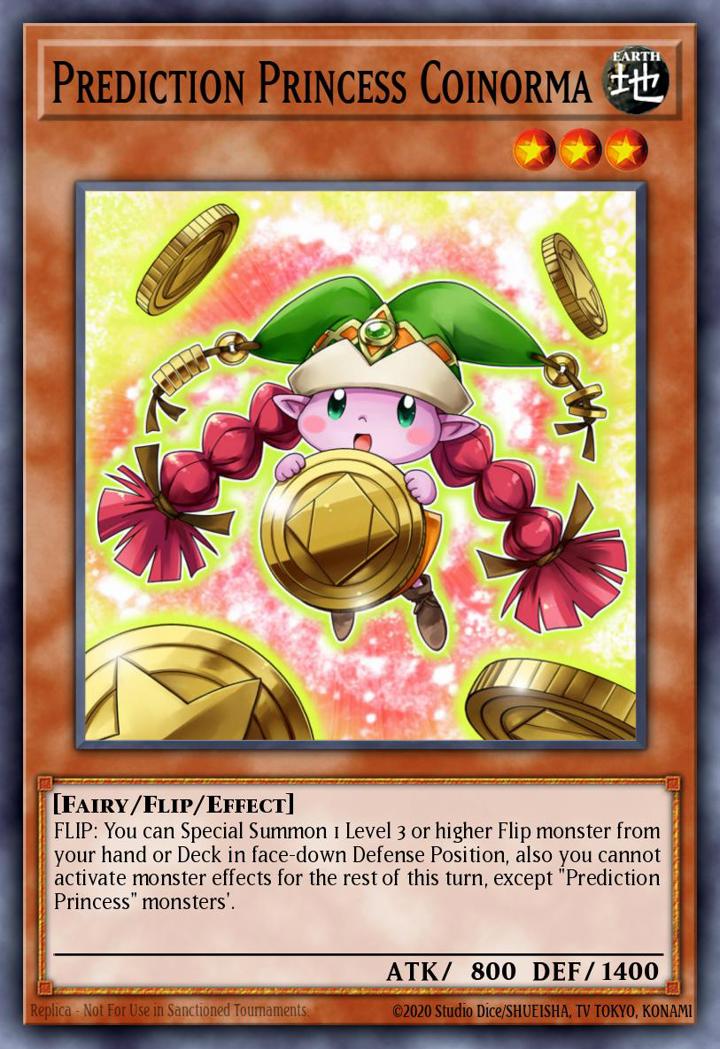 Prediction Princess Coinorma Single: Yu-Gi-Oh! Dragons of Legend 2 Einzelkarte