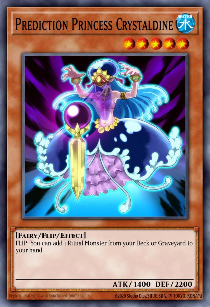 Prediction Princess Crystaldine Single: Yu-Gi-Oh! Dragons of Legend 2 Einzelkarte