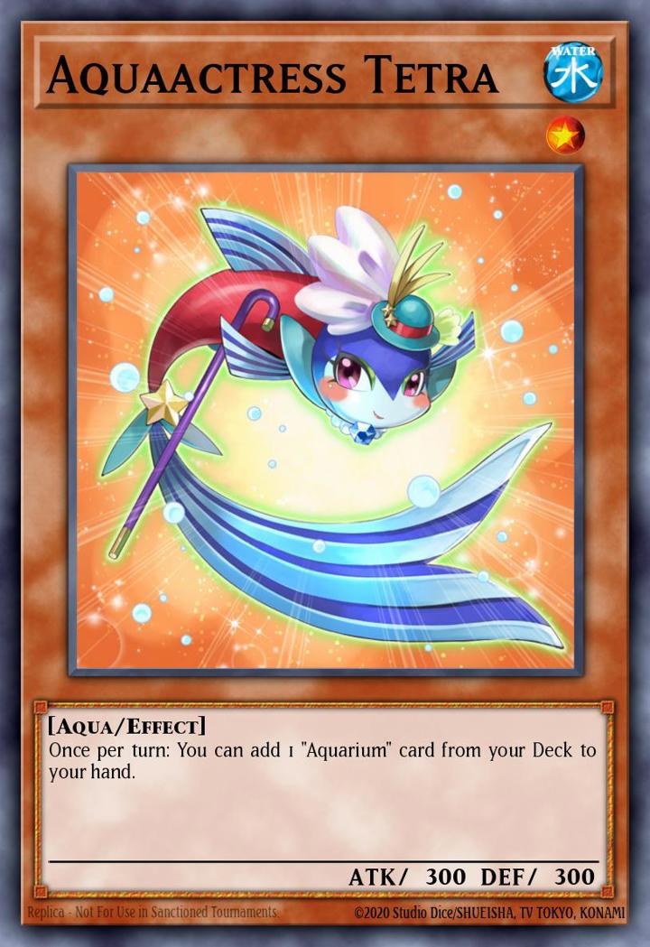 Aquaactress Tetra Single: Yu-Gi-Oh! Dragons of Legend 2 Einzelkarte