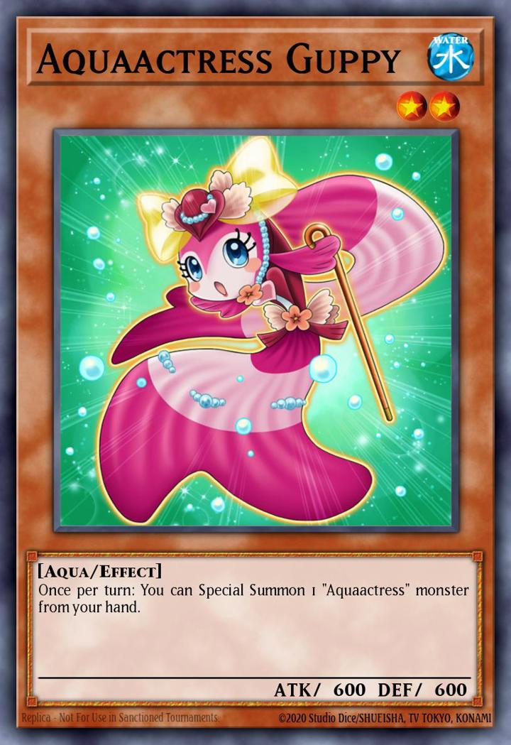 Aquaactress Guppy Single: Yu-Gi-Oh! Dragons of Legend 2 Einzelkarte