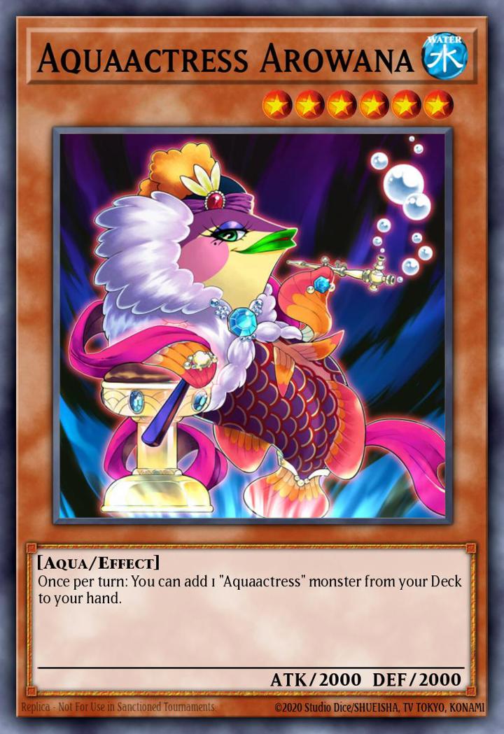 Aquaactress Arowana Single: Yu-Gi-Oh! Dragons of Legend 2 Einzelkarte