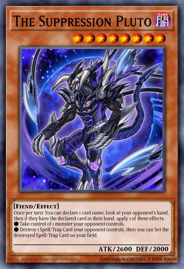 The Suppression Pluto Single: Yu-Gi-Oh! Dragons of Legend: Unleashed Einzelkarte