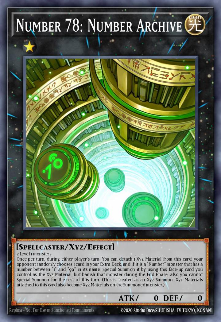 Number 78: Number Archive Single: Yu-Gi-Oh! Dragons of Legend: Unleashed Einzelkarte