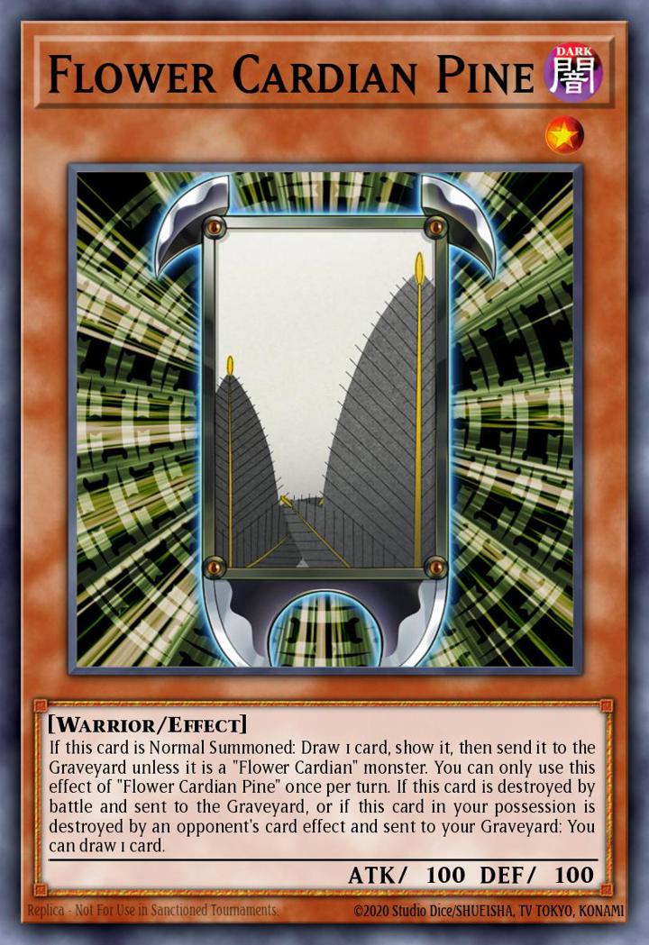 Flower Cardian Pine Single: Yu-Gi-Oh! Dragons of Legend: Unleashed Einzelkarte