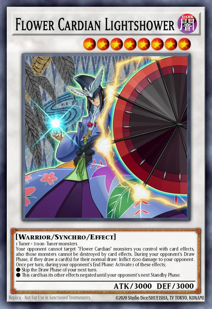 Flower Cardian Lightshower Single: Yu-Gi-Oh! Dragons of Legend: Unleashed Einzelkarte
