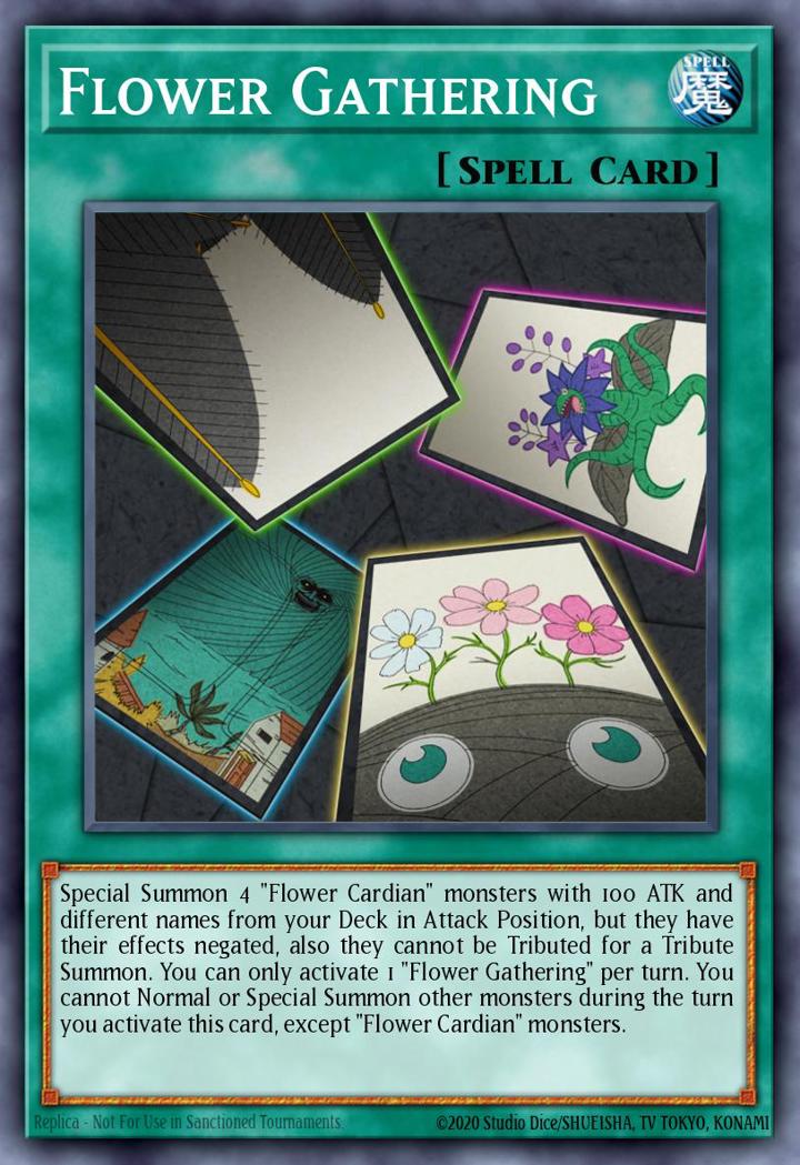 Flower Gathering Single: Yu-Gi-Oh! Dragons of Legend: Unleashed Einzelkarte