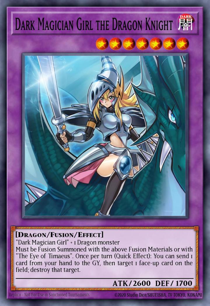 Dark Magician Girl the Dragon Knight Single: Yu-Gi-Oh! Dragons of Legend: Unleashed Einzelkarte
