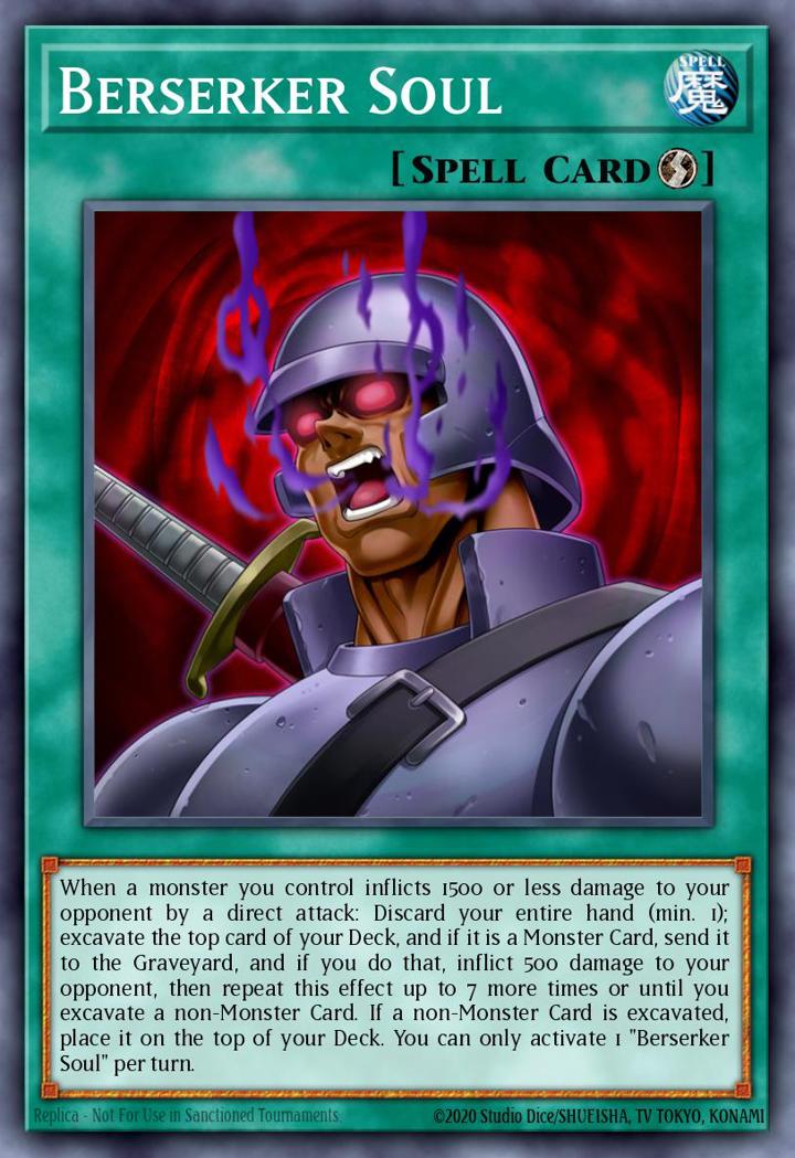 Berserker Soul Single: Yu-Gi-Oh! Dragons of Legend: Unleashed Einzelkarte
