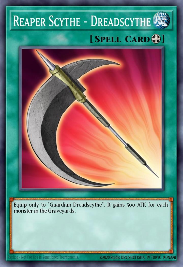 Reaper Scythe - Dreadscythe Single: Yu-Gi-Oh! Dragons of Legend: Unleashed Einzelkarte