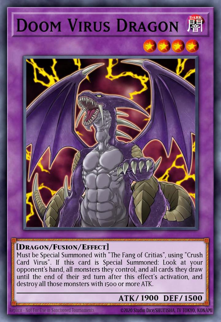 Doom Virus Dragon Single: Yu-Gi-Oh! Dragons of Legend: Unleashed Einzelkarte