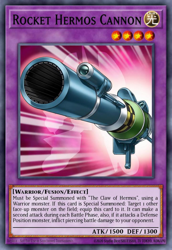 Rocket Hermos Cannon Single: Yu-Gi-Oh! Dragons of Legend: Unleashed Einzelkarte