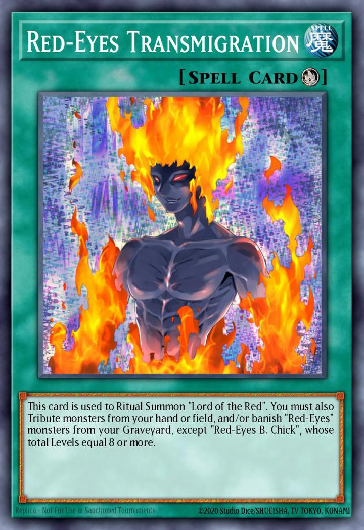 Red-Eyes Transmigration Single: Yu-Gi-Oh! Dragons of Legend: Unleashed Einzelkarte