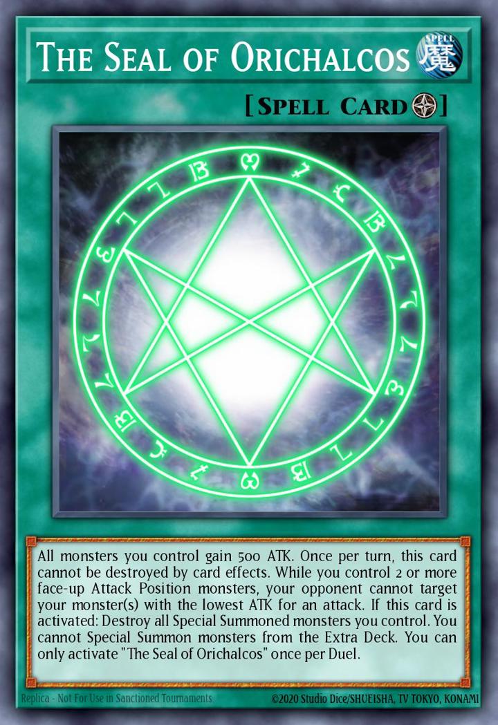 The Seal of Orichalcos Single: Yu-Gi-Oh! Dragons of Legend: Unleashed Einzelkarte