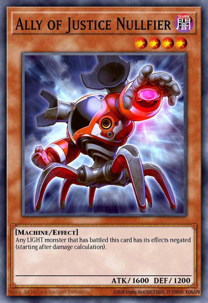 Ally of Justice Nullfier Single: Yu-Gi-Oh! Duel Terminal 2 Einzelkarte