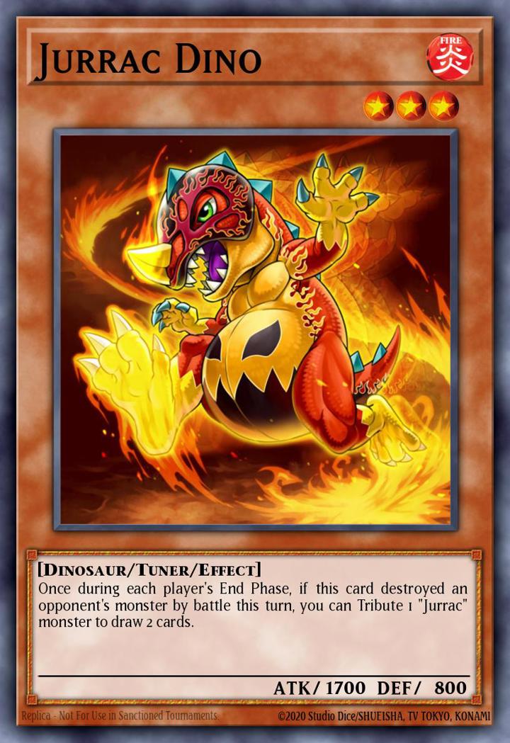Jurrac Dino Single: Yu-Gi-Oh! Duel Terminal 4 Einzelkarte
