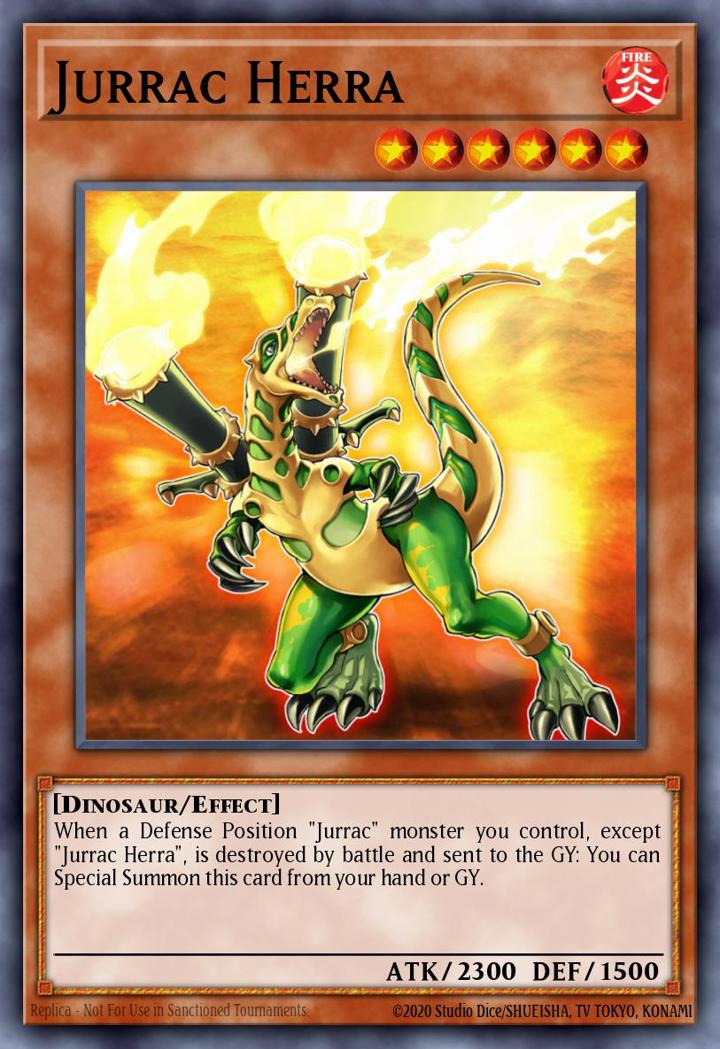 Jurrac Herra Single: Yu-Gi-Oh! Duel Terminal 4 Einzelkarte