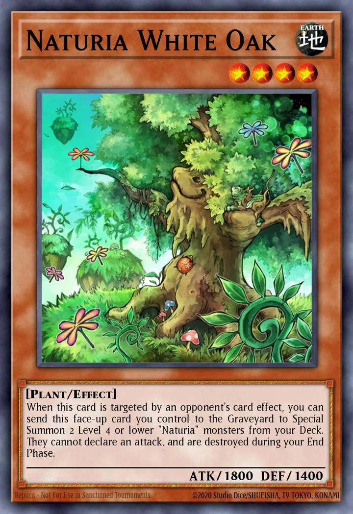 Naturia White Oak Single: Yu-Gi-Oh! Duel Terminal 4 Einzelkarte