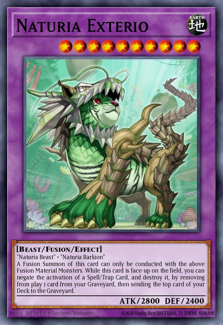 Naturia Exterio Single: Yu-Gi-Oh! Duel Terminal 4 Einzelkarte