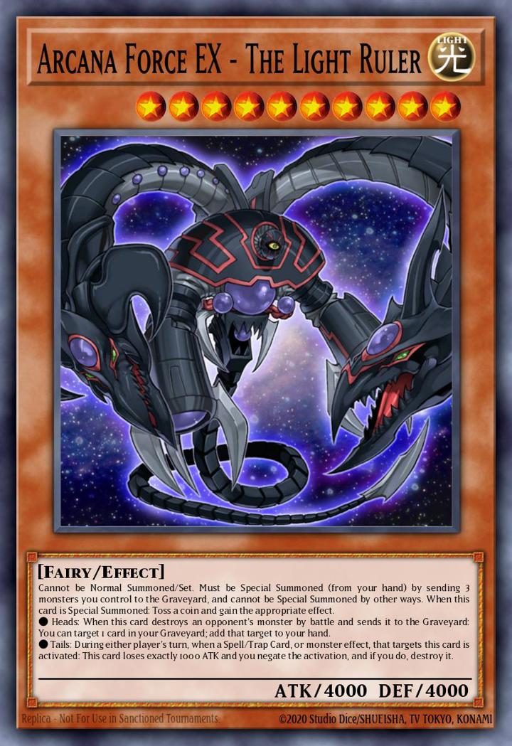 Arcana Force EX - The Light Ruler Single: Yu-Gi-Oh! Duel Terminal 6 Einzelkarte