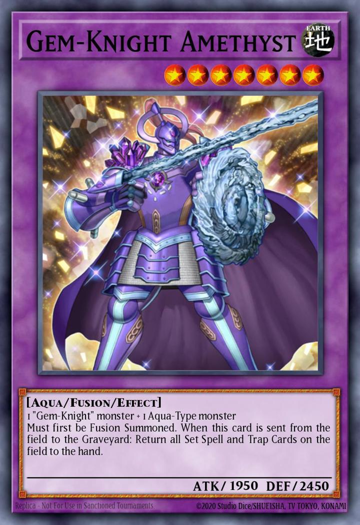 Gem-Knight Amethyst Single: Yu-Gi-Oh! Duel Terminal 6 Einzelkarte