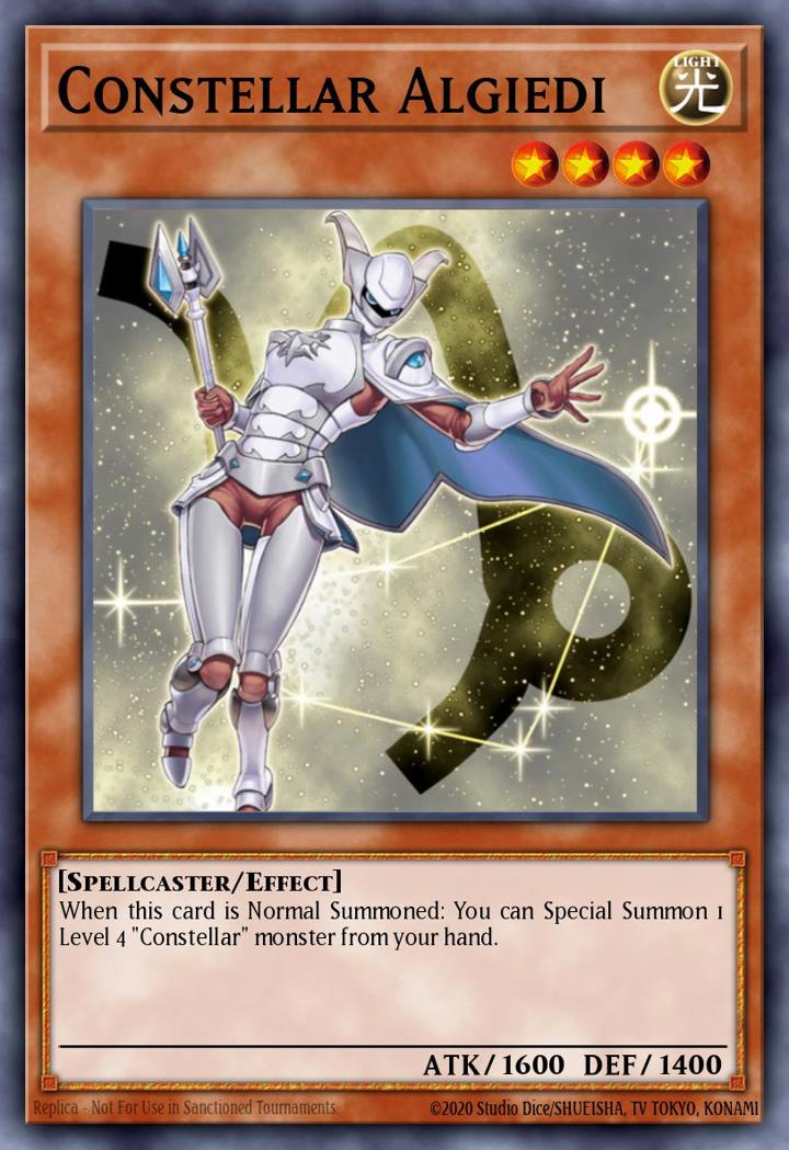 Constellar Algiedi Single: Yu-Gi-Oh! Duel Terminal 7 Einzelkarte
