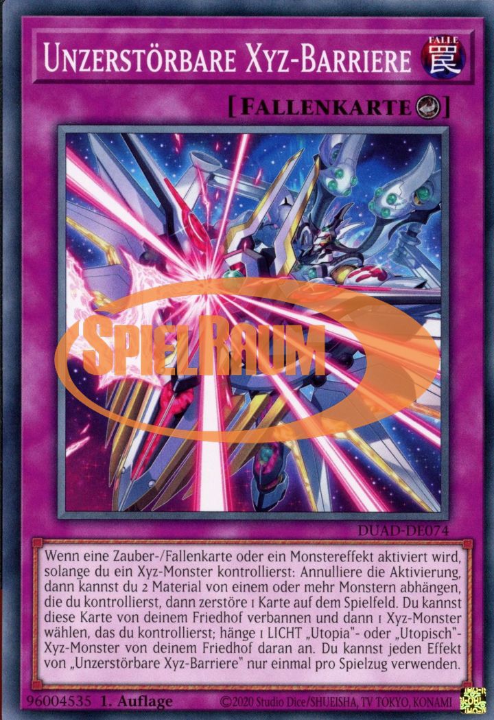 Unbreakable Xyz Barrier