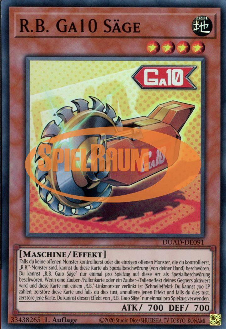 R.B. Ga10 Cutter